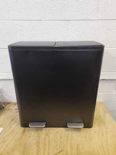 Black kitchen bin 60l with - bin,,