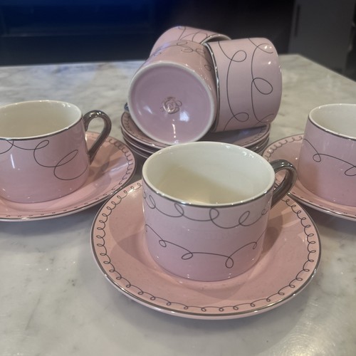 Cups saucers set - saucers, &