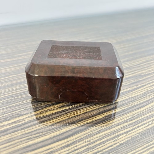 Bakelite trinket box made - bakelite,