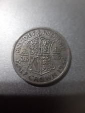 United Kingdom Half Crown 1948 Coins Very Rare
