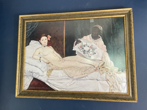 Vintage framed print edouard - vintage,