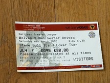 TICKET 2009/10 Wolves v