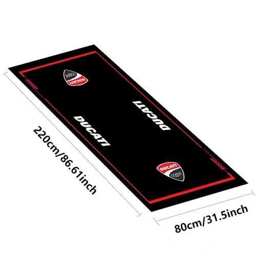 Motorcycle garage pit mat - motorcycle,