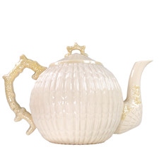 Belleek china limpet teapot - belleek,
