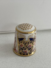 Royal Crown Derby Bone China thimble XLVII
