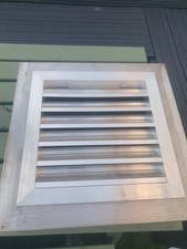 Axial Fan Motor Cover, Steel Fixed Vent. 340mmx340mmx200mm