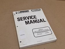 Mercury Mariner 25 4-Stroker Service Manual May 1997 90-854785 USA Outboard Used
