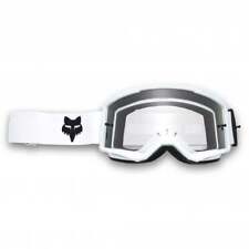 FOX Racing MX Goggles - MAIN V3 CORE - White (w/Clear Lens)
