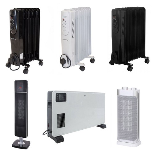 Oil filled radiator portable - filled,