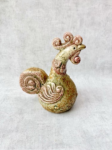 Vintage ceramic cockerel - vintage,