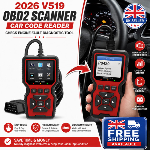 2026 v519 obd2 scanner car - scanner,