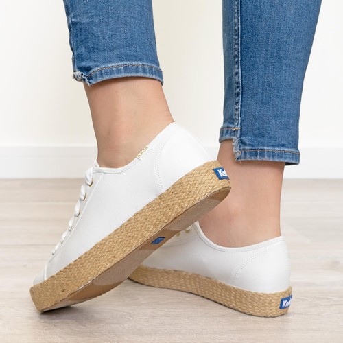 Cotton white trainers - cotton,