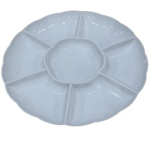 16 Inch 7 Compartment Round