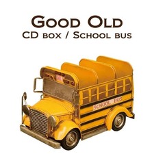 Vintage Tin School Bus CD