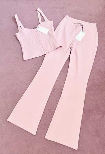 Zara pink coord - set, cotton