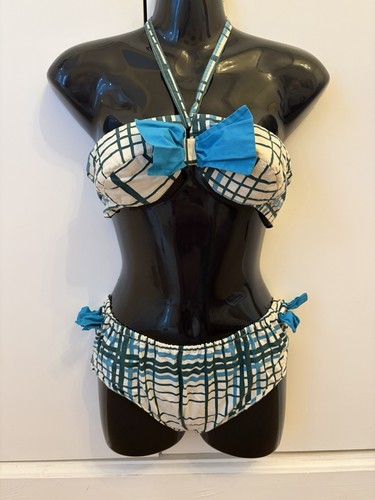 Vintage 1960s bikini with - with, bow