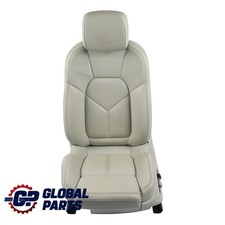 Porsche Macan 95B Front Seat Sport Heated Electric Leather Pebble Grey Left N/S