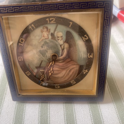 Kiensel desk clock enamel
