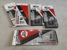 Morse bandsaw blades joblot 5 packs of 3 /15 blades total bi-metal New old stock