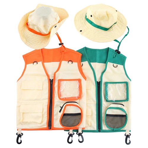 Kids explorer costume kit vest - explorer,