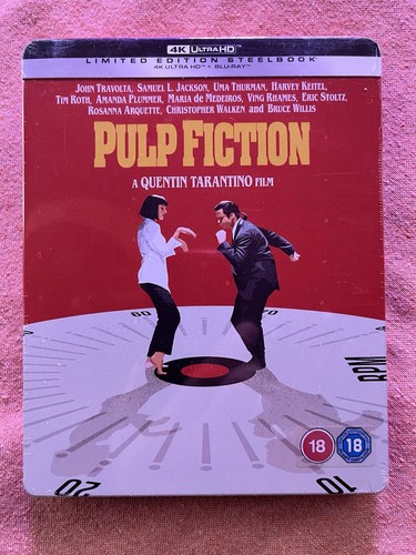 Pulp fiction blu ray - pulp, blu-ray