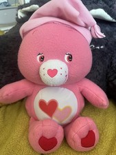 Rare 2004 light up singing love a lot bear WORKing care bears