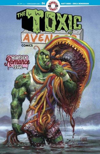 Toxic avenger comics - avenger, cover