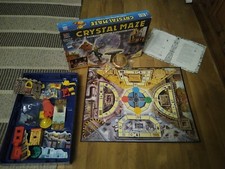 CRYSTAL MAZE MB GAMES BOARD