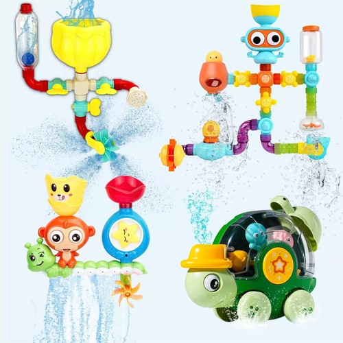 Bath playset rotating water - playset,