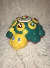 IQ Builders Talk ’n Teach Bug Learning Aid Pull Along Children's Vintage Toy