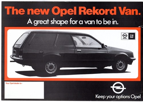 Opel rekord van 1979 1980 - opel,