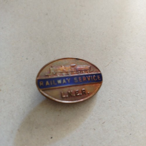 Lner railway service pin badge - lner,