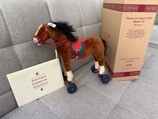 Steiff horse wheels - steiff, "horse