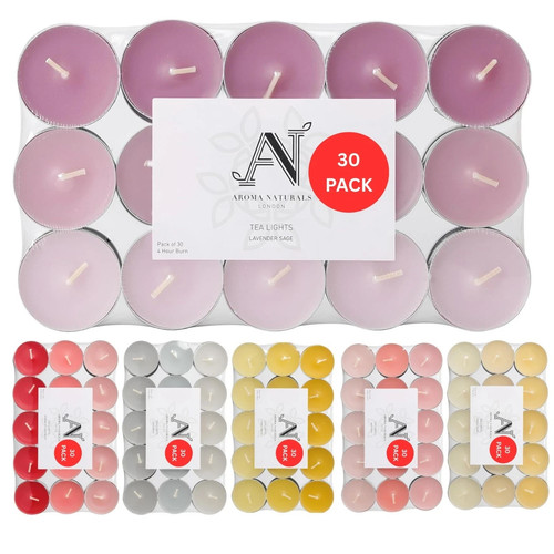 Scented tea lights pack 30 - scented,