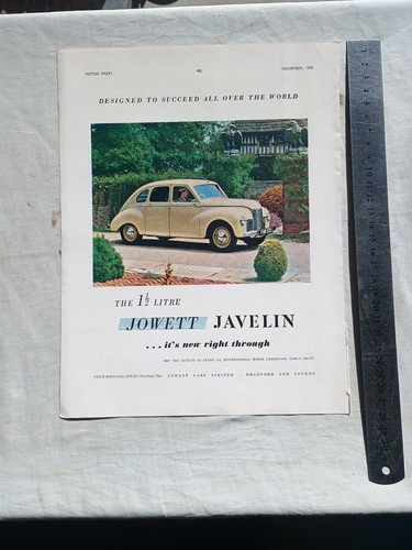Jowett javelin original - jowett,