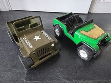 Tonka Toys Army Jeep G-452-8 X2 Cintage Tonka Toys 