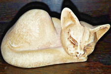 Suzie Marsh Resin Cat