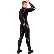 Men's Latex Bodysuit Front