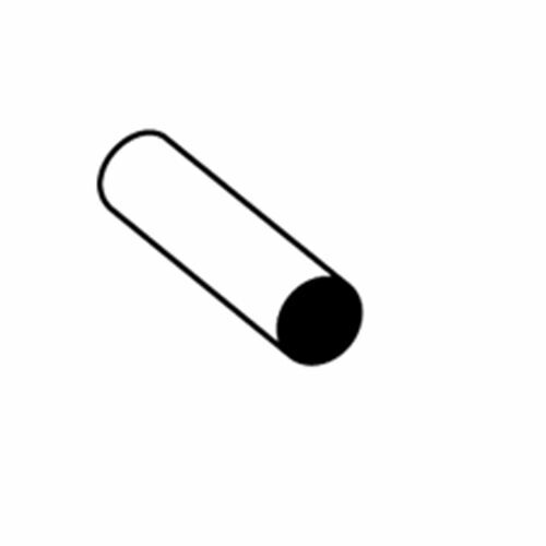 Plastruct styrene round - styrene,