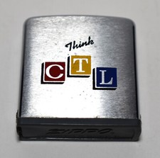 Vintage ZIPPO Think CTL