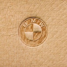 Leather Stamp: BMW car logo -