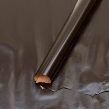 Goatskin Skiver Leather Veg Tan, Dark Chocolate, A Size Panels 0.5-0.7mm