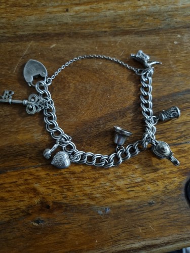 Vintage sterling silver charm - vintage,