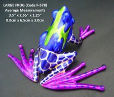 Beautiful glass frog - glass, glossy