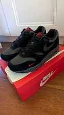 🔥 Nike Air Max 1 – Black/Anthracite – UK 9.5 – RRP £145 🔥