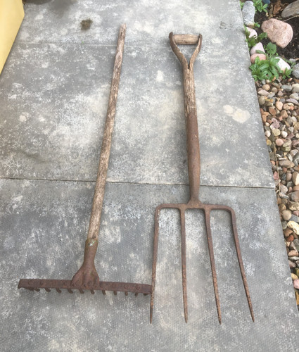 Vintage wood metal - vintage, wood/metal