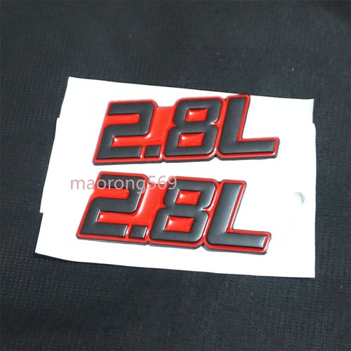 Black matte red big - 2x,