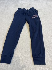 Jack Wills Tracksuit Trousers Navy Age 8-9 Good Condition Girls
