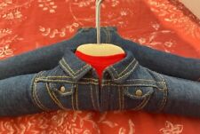 Stone the Crows Striking Novelty 'Denim Chic' Padded Hangers