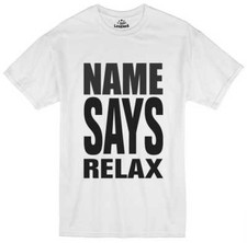 Relax t shirt 80's Retro